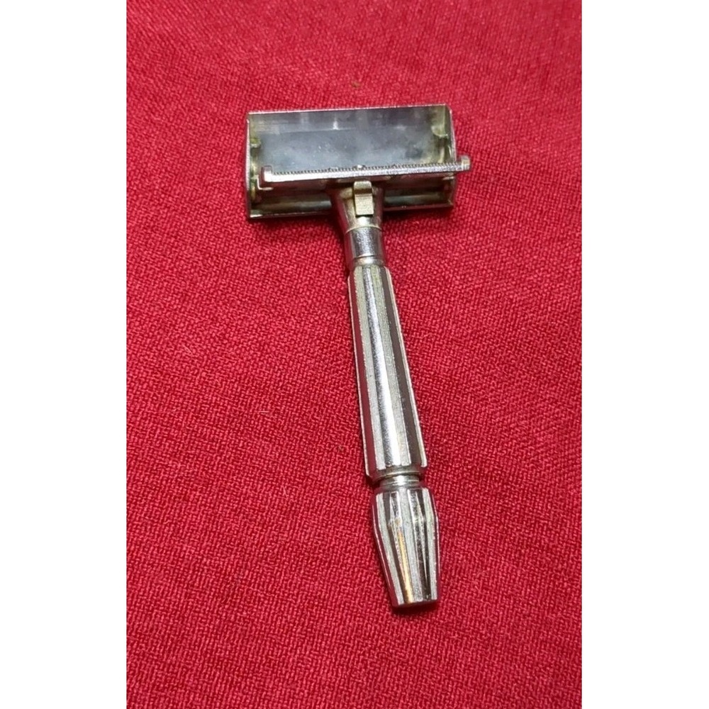 Gem Micromatic Safety Razor Bullseye Bullet Tip Single Edge‎ Vintage